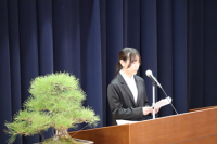 歓迎のことば